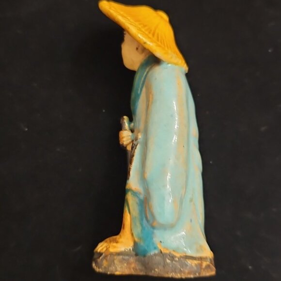 1900 Chinese Mudman  Sculpture - Picture 4 of 7